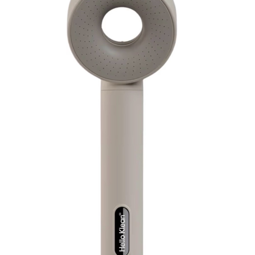 Hello Klean Shower Head in Beige
